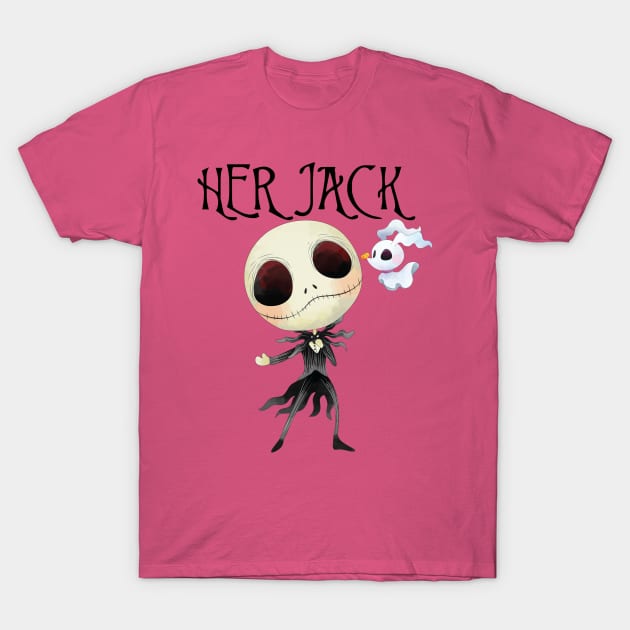 HER JACK T-Shirt by WalkingMombieDesign